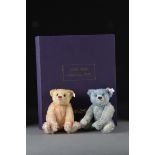 A Steiff Limited Edition Hello 200 Good-Bye 1999, 4598 for the year 1999, two bears in original book