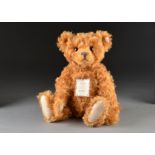 A Steiff Limited Edition British Collector’s teddy bear 2005, cinnamon mohair, 446 of 4000, in