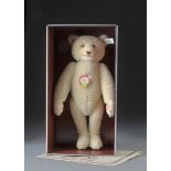 A Steiff Limited Edition Replica Dicky 1930 White 33, 2376 of 7000, in original box with