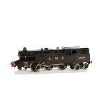 A Bassett-Lowke 0 Gauge 3-rail DC Electric LMS 2-6-4 Tank Locomotive, in LMS lined black as no 2603,