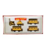 Tri-ang Hornby 00 Gauge R346C Stephenson’s Rocket Train, comprising Rocket and Tender and three