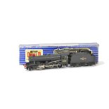 Hornby-Dublo 00 Gauge 3-Rail LT25 LMR 8F 2-8-0 Locomotive and Tender, No 48158, in original blue