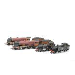 Hornby 00 Gauge LMS crimson Steam Locomotives, China, R2182A Patriot Class 5XP ‘E C Trench’ and