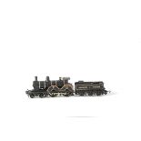 A Chowbent Castings 00 Gauge kitbuilt Lancs and YorKshire Aspinall 4-4-0 Locomotive and Tender, in