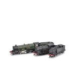 Hornby-Dublo 00 Gauge 3-rail Locomotives, comprising BR green no 7013 ‘Bristol Castle and tender,