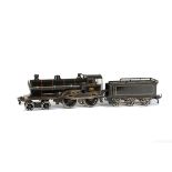 A Bing for Bassett-Lowke 0 Gauge 3-rail Electric ‘George the Fifth’ 4-4-0 Locomotive and Tender,