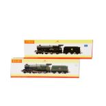 Hornby (China) 00 Gauge DCC Ready Steam Locomotives and Tenders, R2850 late BR green Castle Class