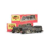 Hornby-Dublo 00 Gauge 2-Rail BR black 2218 2-6-4Tank Locomotives, both numbered 80033 although one