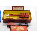 A Boxed Hornby-Dublo Breakdown Crane Van and Tri-ang Locomotive, the crane set no 4620 in plain