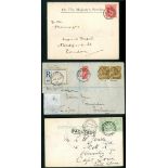 Ascension Great Britain used in Ascension Covers and Cards 1903 (6 June) envelope to London bearing