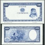 Banco Nacional Ultramarino, Portuguese Guinea, obverse and reverse die proofs for 100 escudos, ND (