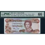 Central Bank of the Bahamas, $50, ND (1984), serial number A 898652, (TBB B313, Pick 48a),