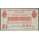 Treasury Series, John Bradbury, 10 shillings (3), ND (1915), prefixes A1/76, Y1/15, J/45, (EPM T12,