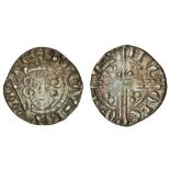 Henry III (1216-1272), ‘Long Cross’ Coinage, Penny, Phase 3, London, Class 5b1, crown with half fle