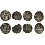 Edward I (1279-1307), Farthings (4), Class 3de, bust to bottom of coin, no inner circle, +e r an