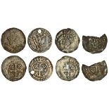 Henry II (1154-1189), ‘Tealby’ coinage, 1158-80, Pennies (4), Carlisle, class C2, 1.57g, Willem, we