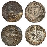 Henry III (1216-1272), ‘Long Cross’ Coinage, Pennies (2), Exeter, Phase 2, Class 2b1, Robert,