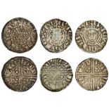 Henry III (1216-1272), ‘Long Cross’ Coinage, Pennies (3), Phase 3, Class 5a2, Bury St. Edmunds, Ion