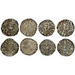 Henry III (1216-1272), ‘Long Cross’ Coinage, Pennies (4), Phase 3, Canterbury, Class 5g, Walter (3)