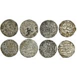 Sultans of Bengal, 'Ala al-Din Husain (AH 899-925; AD 1493-1519), Tankas, first 'victory' types (4)