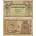 Government Bank, Armenia, 250 rubles, 1919, serial number 096450, (Pick 32),
