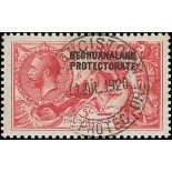 Bechuanaland Bechuanaland Protectorate 1920 Bradbury Wilkinson 5/- rose-carmine,
