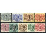 Bermuda 1921 Tercentenary set each overprinted "specimen", large part original gum or unmounted mi