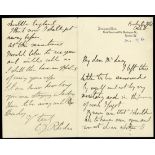 Rhodesia 1894 (Dec.) letter, written on Burlington Hotel, London, imprinted paper, from C.J. Rhode