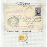 New Zealand Maritime Cancellations 1899-1994 collection of 113 covers or cards and several pieces,