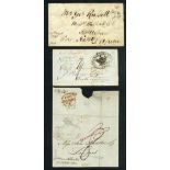 Cape of Good Hope 1813-52 entires/entire letters (15) to England,