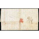 Grenada Postal History Straight-line Datestamp: 1799 (23 Mar.) entire folio letter from John Carrut