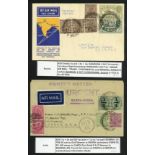 India 1927-33 airmail covers (5)