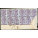 1857 (Oct.) - 64 No Watermark, Glazed Paper, Half Penny Imperforate, Blued Paper 1859 (28 Feb.) res