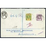 Sierra Leone 1904-34 envelopes (5) and picture postcards (3)