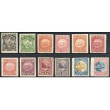 New Zealand 1898-1907 Pictorial Issue Proofs Selection of singles (12) comprising ½d. in purple-bro