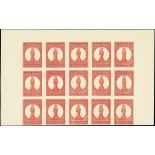 Virgin Islands 1867-70 Issue Imperforate Plate Proofs