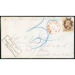 Trinidad Forwarding Agents Gerold & Urich: 1871 (23 Dec.) envelope to Port of Spain