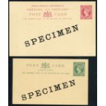 Grenada Postal Stationery Collections and Ranges A collection of Specimen stationery