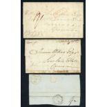 Grenada Postal History Carriacou: 1826-40 incoming mail with 1826 (21 July) entire letter carried p