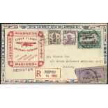 China 1931 (Apr.) Peiping to Nanking first flight,souvenir envelope