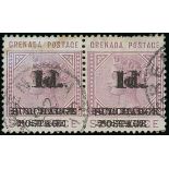 Grenada Postage Dues 1892 Surcharge 1d. and 2d.