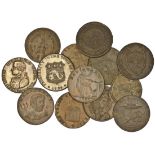 Great Britain. Group of 18th Century Merchant Halfpenny Tokens (11). Norwich, Chichester, Lancaster