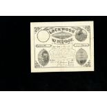 Lockwood Union (New York) 1873. 45 shares. No.35. City by a river. Farmer plowing. Tall ship. N.P.R