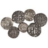 France. Medieval Lot: Carolingians. Charles the Bald (843-877). Denier. Blois. Karolus monogram and