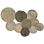 Small lot of Islamic coinage -- Syria, the Jezira, Mesopotamia and the Yemen. Ayyubid -- branch at