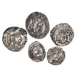 30229733 England. Quintet: House of York. Edward IV, second reign (1471-1483). Penny. Durham, Bisho