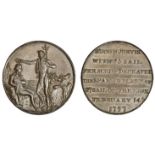 Great Britain. Hampshire. Portsmouth. John Jervis Halfpenny, 1797. Neptune standing left, seahorses
