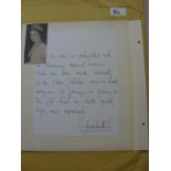 1977 Royal Memorabilia, The Queen, a personal note thanking staff for a gift for the Silver Jubilee,