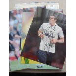 Autographs, a collection of 59 large glossy signed colour photographs, Redknapp, Van Persie, Owen, B