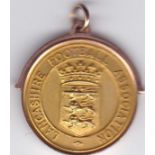 E.LONGWORTH- LIVERPOOL 1919 Lancashire FA winners medal awarded to Ephraim Longworth, Liverpool,